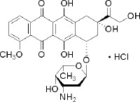 柔红霉素结构式