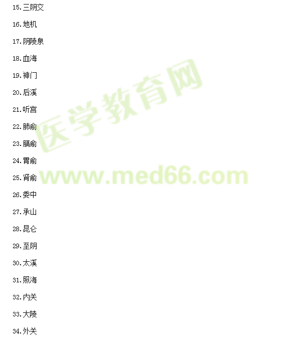 2017年中西医助理医师考试实践技能考试大纲