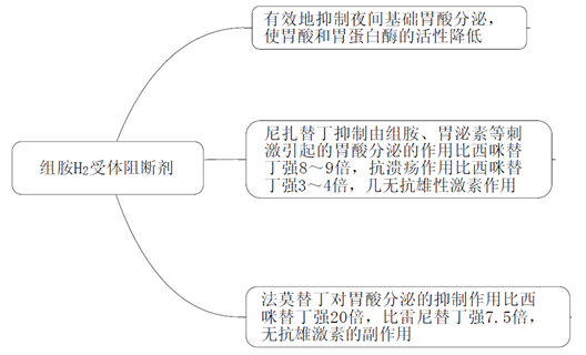 H2受体阻断剂--药学专业知识二高频考点