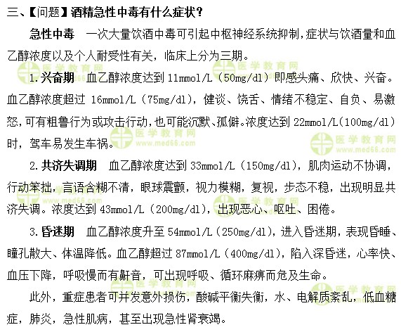 内科主治医师考试：《答疑周刊》2019年第39期