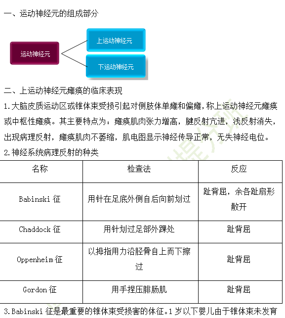 2019年临床执业医师精神神经系统高频考点汇总第4期