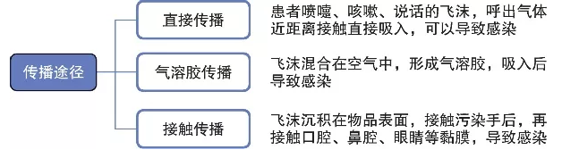 新型冠状病毒感染的肺炎的传播途径