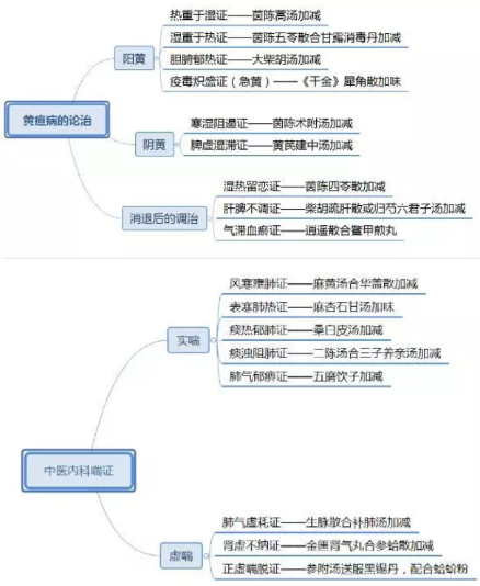 黄疸病的论治与中医喘证的图文记忆法