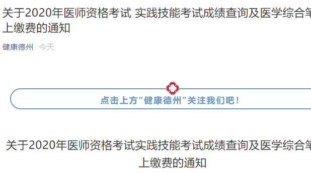 国家执业医师资格考试实践技能考试成绩复核申请表(德州考点)