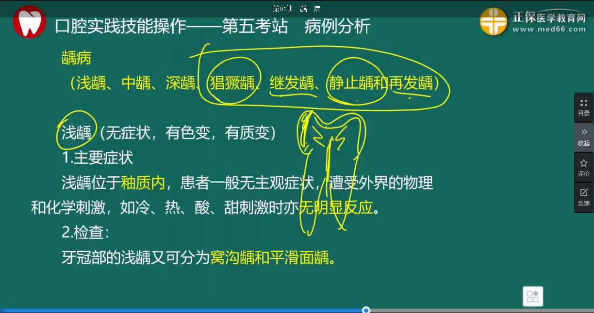 2021年口腔执业医师实践技能视频