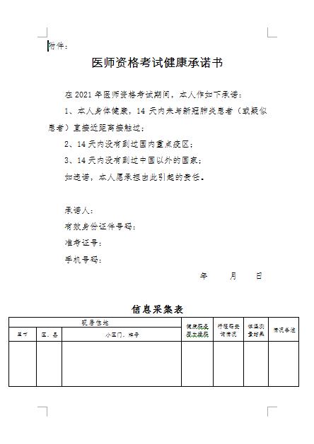 内蒙古考区2021年口腔执业医师实践技能考前材料准备！