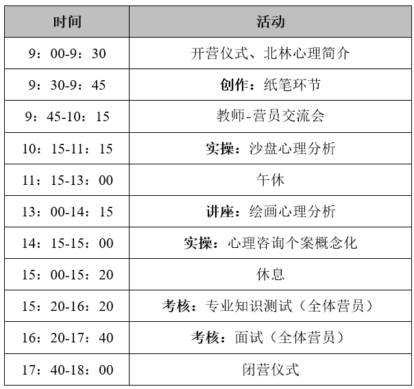 北京林业大学心理学系2021年心之森线上夏令营活动通知