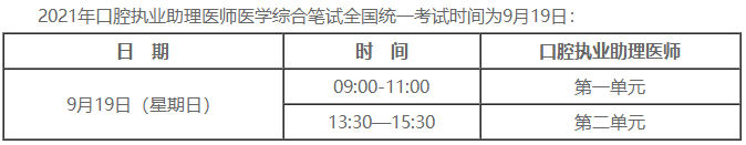 2021医师资格笔试考试时间确定！准考证何时打印？