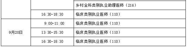 安徽安庆考试时间安排2