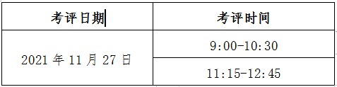 考评日期