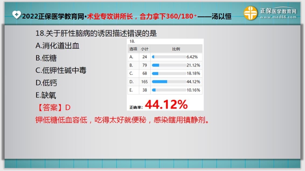 临床医师基础测试18