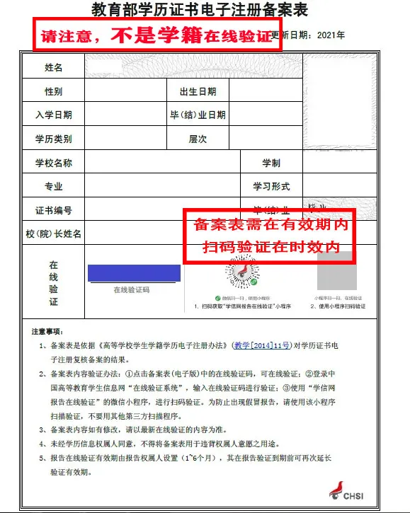 2022年医师资格考试报名大专及本科以上学历认证样式