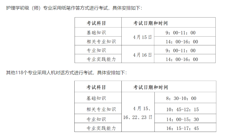 北京考区大兴考点关于2023年初级护师考试工作安排的通知