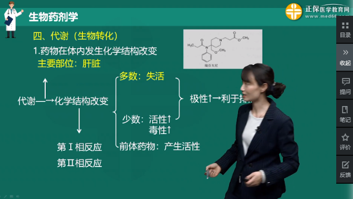 初级药士2023年考试考点回顾：药物代谢的主要器官