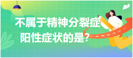 不属于精神分裂症阳性症状的是？