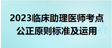 公正原则标准及运用