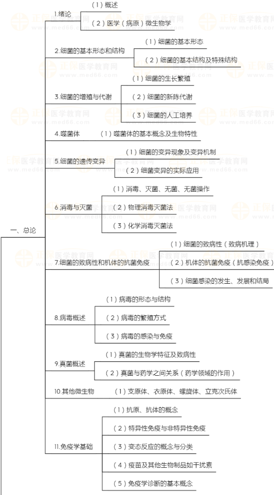 初级药师《基础知识-微生物学》知识点地图，建议收藏！