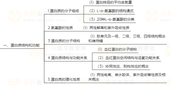 主管药师《基础知识-生物化学》知识点地图，速度查收！