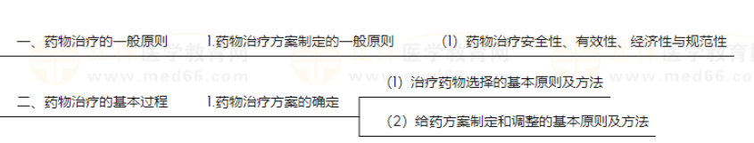 【内部资料】主管药师《专业实践能力-临床药物治疗学》知识点地图