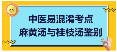 麻黄汤与桂枝汤鉴别