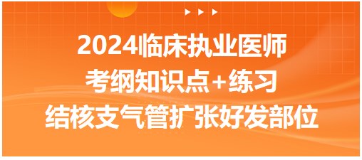 结核引起的支气管扩张