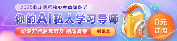 2025临床医师随身听，你的AI私人导师